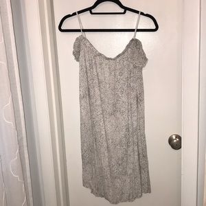 Summer off the shoulder dress